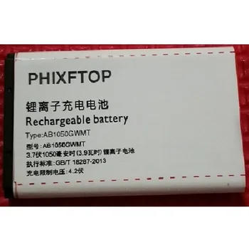 

PHIXFTOP Original AB1050GWMT battery For Xenium E103 E106 CTE103 CTE106 cellphone AB1050GWML for PHILIPS Mobile phone 4.2v