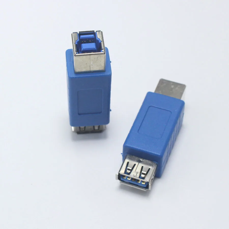 1 шт. USB 3,0 Тип B гнездо для принтера тип A гнездовой разъем DC разъем питания Высокоскоростной разъем адаптер для ПК