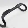 New road bike Aluminum alloy handlebar oblate aero bicycle handlebar bent bar road parts 31.8*400 420 440mm matt black Free Ship ► Photo 1/2