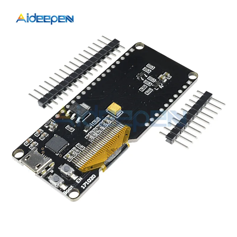 Модуль макетной платы ESP32 0 96 дюйма OLED 2 4 ГГц беспроводной Wi Fi Bluetooth поддержка STA AP