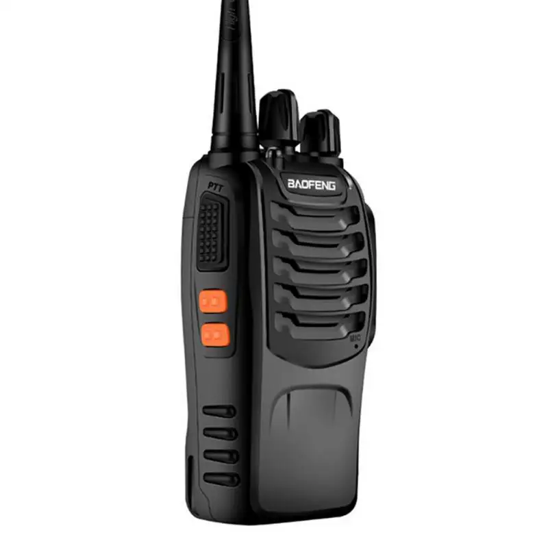 

2pcs/Lot BF-888S Walkie Talkie UHF Two Way Radio UHF 400-470MHz 16CH Portable Transceiver With Earpiece Walkie Talkie