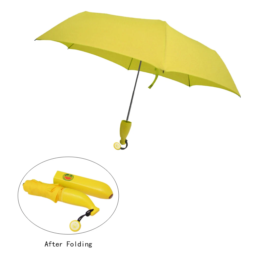 

Banana Paraguas Rain and Parasol Cute Umbrella For Moschino Women As Novelty Kids Gifts Protection Windproof Folding Umbrellas