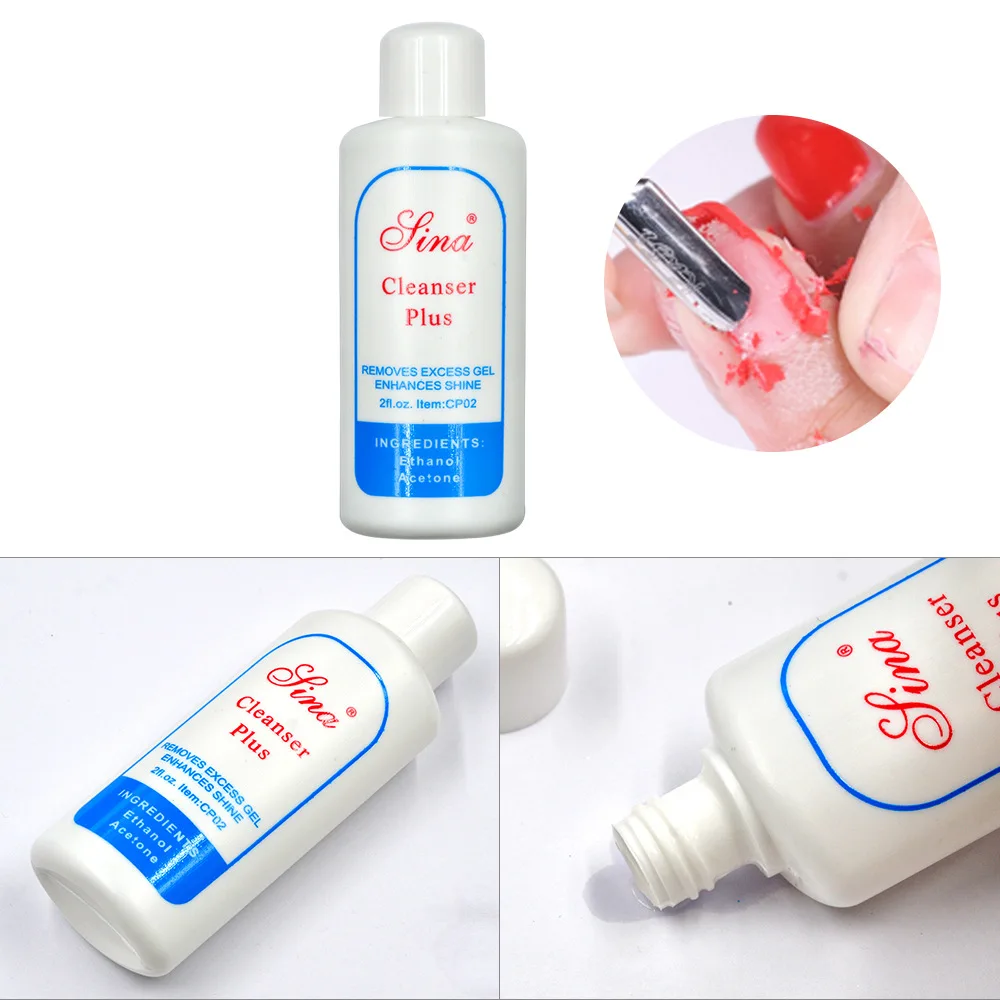 60ml*1pcs Nail Polish Gel Lak Remover Cleanser not stimulate Liquid for