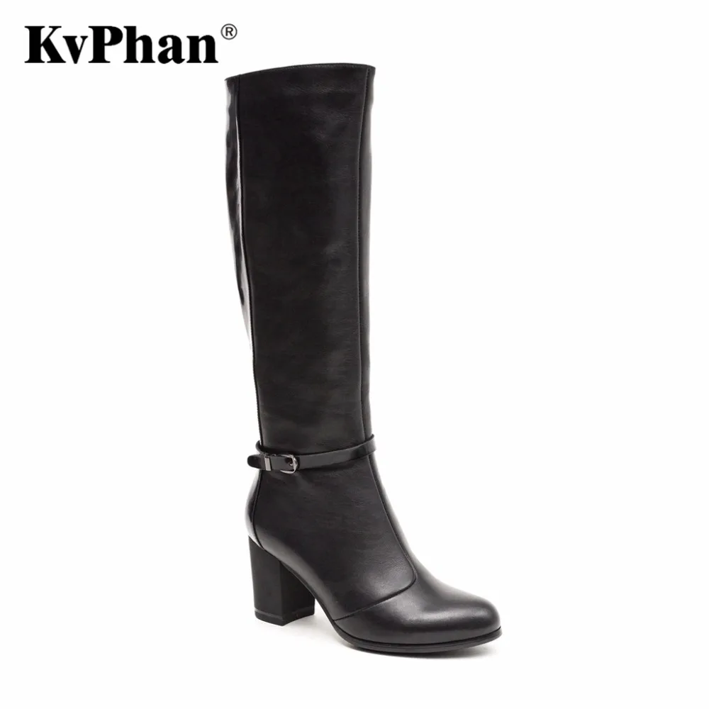 KvPhan font b Women s b font Winter font b Shoes b font Natural Wool Genuine