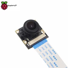 Raspberry pi 4 câmera noite versão com 150 graus grande angular 5m pixel 1080p módulo também apoiar rpi3
