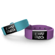 Style Bracelet 0.71 inch LCD Display screen Sensible Sports activities Step Rely Coronary heart Price Monitor Blood Stress Health Tracker