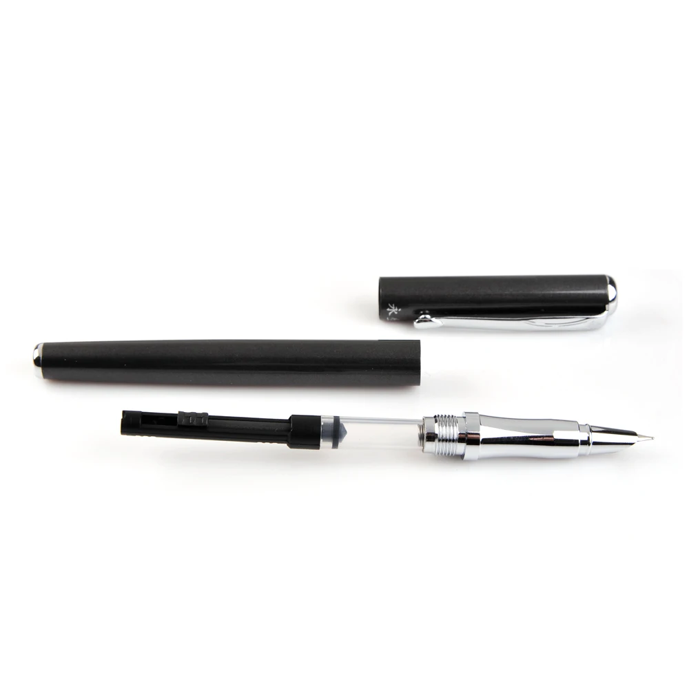 Ручка перьевая Wingsung черная/фиолетовая/розовая 0 38 мм|fountain pen|quality fountain pensnib pen |