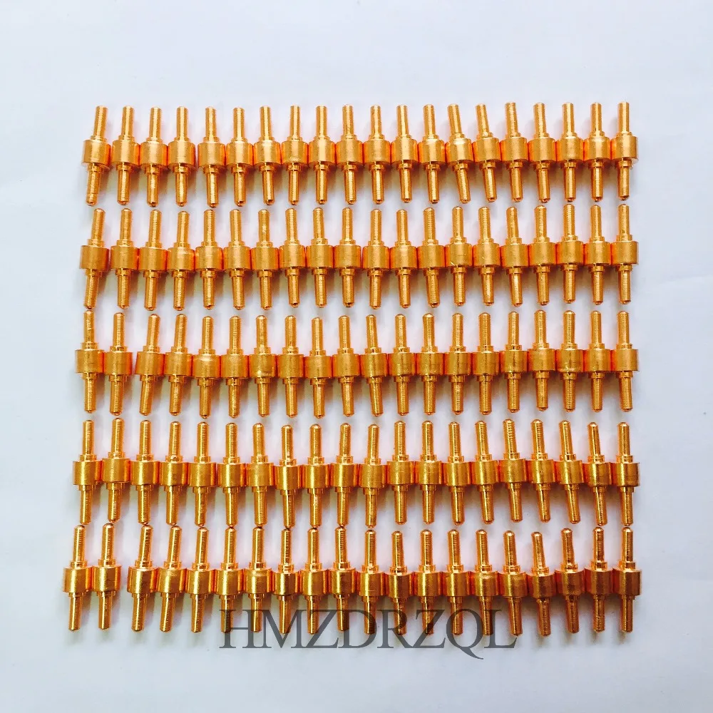 FREE SHIPPING 100pcs PT-31 Electrode Plasma Cutter Cutting Consumables KIT Plasma Nozzles Fit Cut-40 50D CT-312 PT31 100PK FREE SHIPPING 100pcs PT-31 Electrode Plasma Cutter Cutting Consumables KIT Plasma Nozzles Fit Cut-40 50D CT-312 PT31 100PK