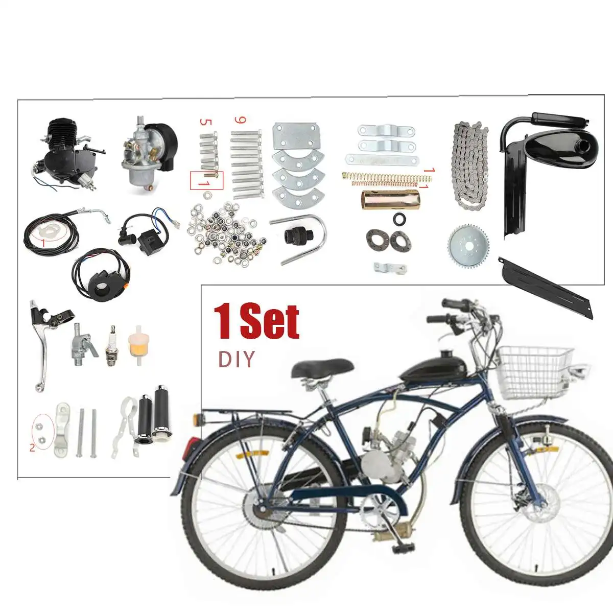 small motorised bike