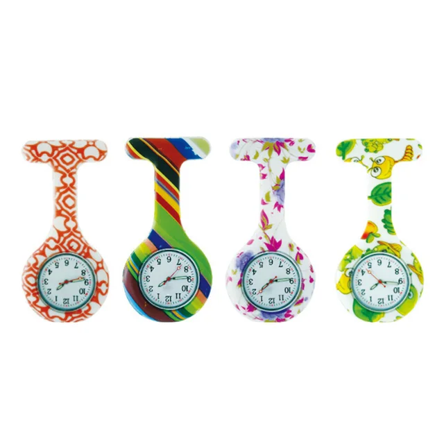 Medical Nurse Watch Portable Fob Watch Brooches Silicone Tunic Batteries Quartz Medical Nurse Watch Portable Fob Watch Brooches Silicone Tunic Batteries Quartz