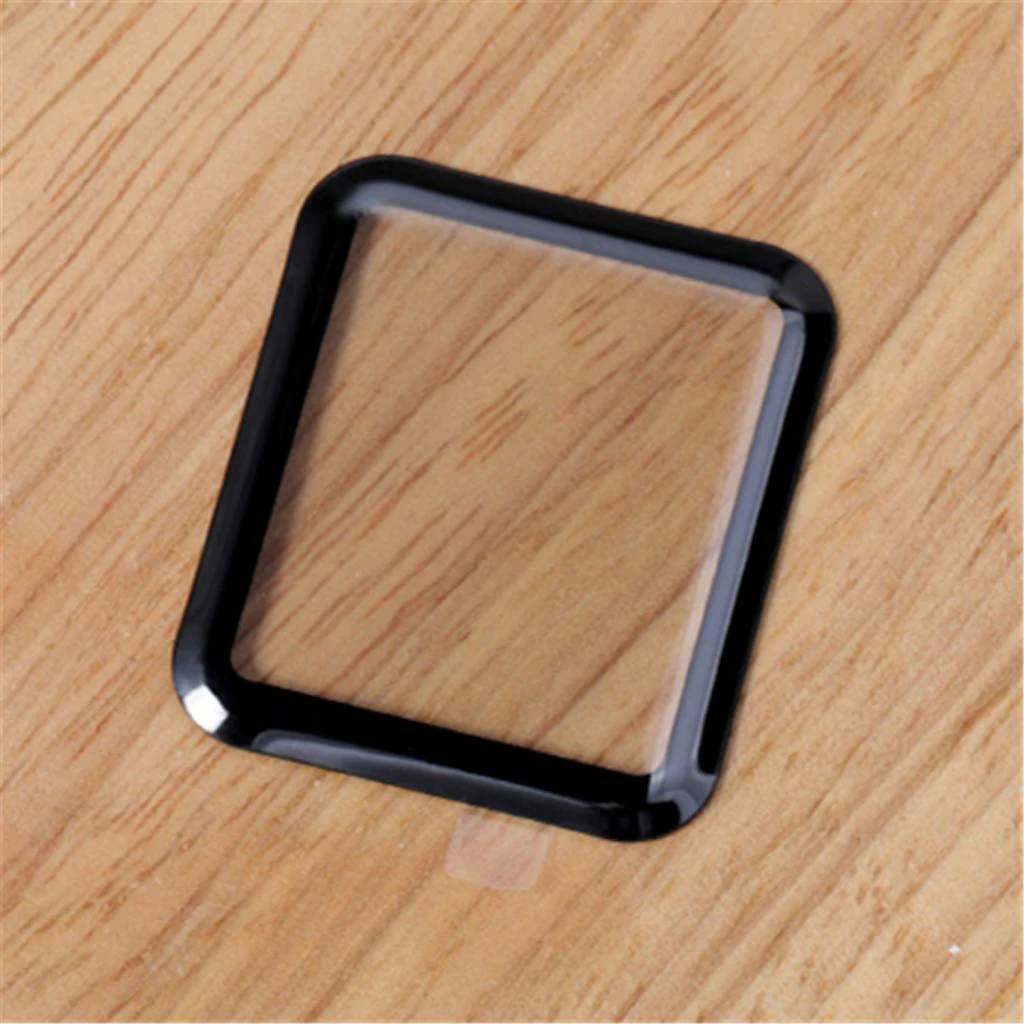 3D curved edge watch tempered glass screen guard protector film shield for Apple Watch effectively protects
