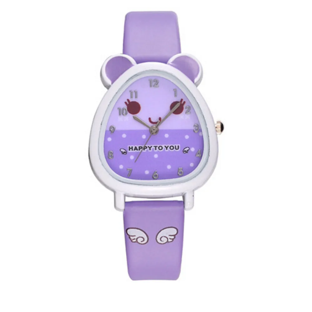 

Lovely Animal Design Boy Girl Children Quartz Watch Kid's Birthday Gift Kids Watches Children Watch Baby Watch Clock Sport LD