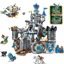 War of Glory Castle Knights Blacksmith's Shop Building Blocks Educational Bricks Toy Boy Best Gift Compatible With City enlighten the war of glory castle knights eagle hawk castle building blocks set bricks model kids toys gift compatible legoings