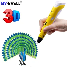 Myriwell Magic Pen Best Birthday Gifts For Kids 3d Drawing Pen Diy Boligrafos Creativo Scribble Pen Filaments 3D Printing Pen цена Myriwell Magic Pen Best Birthday Gifts For Kids 3d Drawing Pen Diy Boligrafos Creativo Scribble Pen Filaments 3D Printing Pen цены онлайн