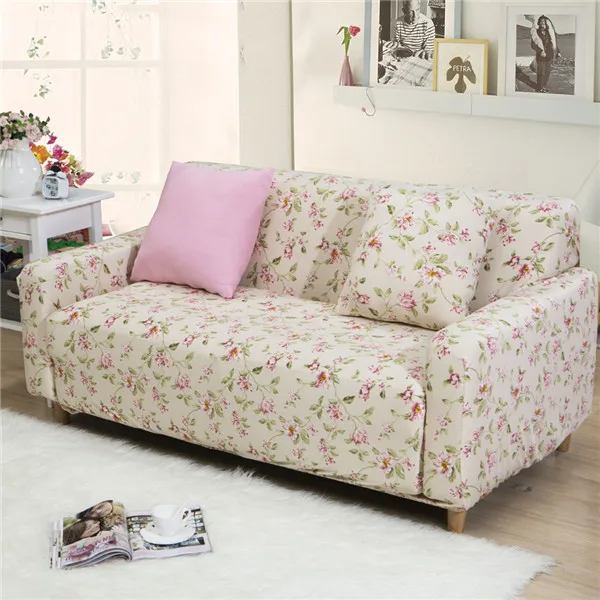 Homing Печатный чехол для дивана протектор диван Обёрточная бумага плотный эластичный спандекс стрейч чехлов все включено диван-кровать Ipad Mini 1/2/3/4-seater - Цвет: 4