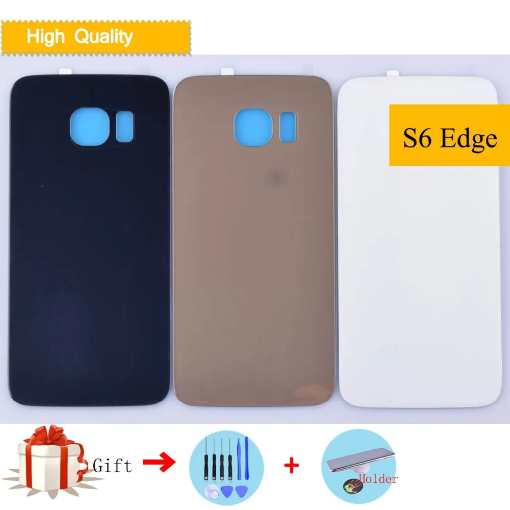 Для samsung Galaxy S6 Edge G925 G925F G925T корпус батарейного отсека задняя крышка чехол дверь