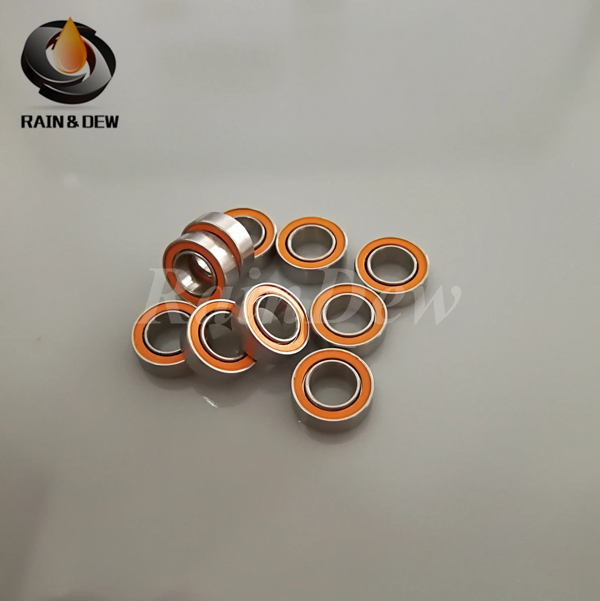 

SMR106-2OS ABEC-7 LD 2Pcs Stainless Steel Hybrid Ceramic Bearing 6x10x3mm for BANAX reel