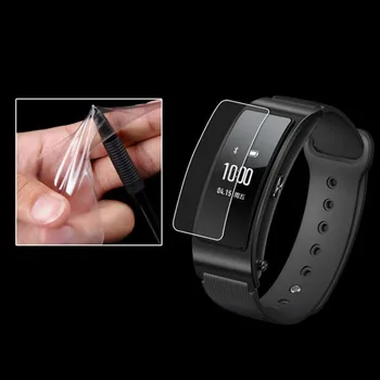

2pcs Anti-shock Soft TPU Ultra Clear Protective Film For Huawei TalkBand Talk Band B3 Lite Wristband Full Screen Protector Cover