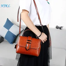 Летняя сумка через плечо новая сумка через плечо корейская мода Джокер натуральная кожа сумка