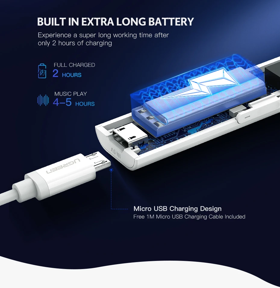 com clipe volta suporte microfone 3.5mm aux adaptador bluetooth