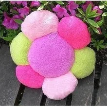 Домашняя текстильная подушка стул подушка сиденье Подушка для автомобиля в форме цветка подарок плюшевая игрушка Диванный домашний декор моющийся