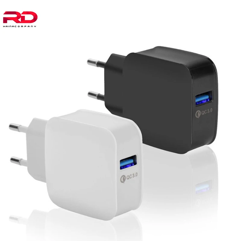 Сетевое зарядное устройство Quick Charge 3 0 18 Вт для Xiaomi Mi Samsung HuaWei ЕС США QC быстрая