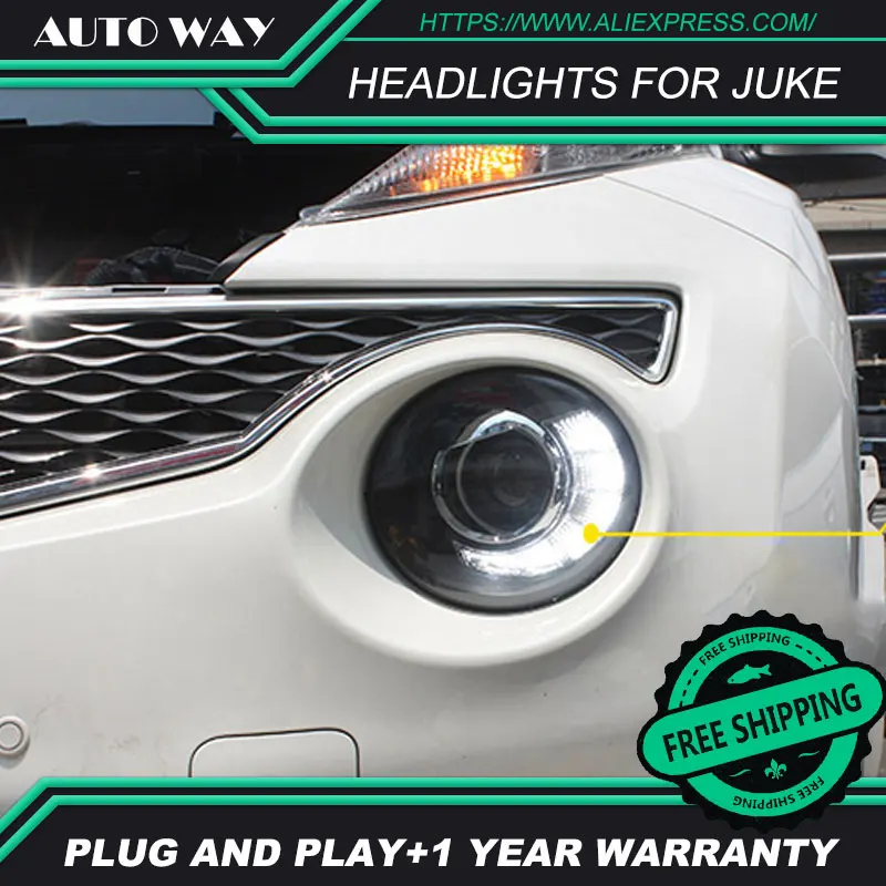 Car Styling Head Lamp case for nissan juke 2013 2018 Headlights juke