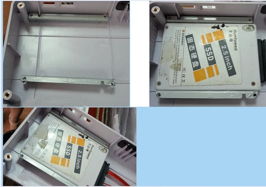 new struction HDD installation