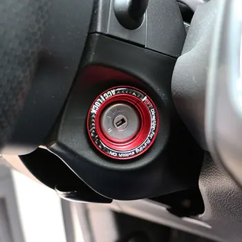 

Carmilla Car Ignition Key Switch Ring Cover Hole Circle Carbon Fiber Stickers for Ford Focus 2 3 4 MK2 MK3 MK4 Everest Raider