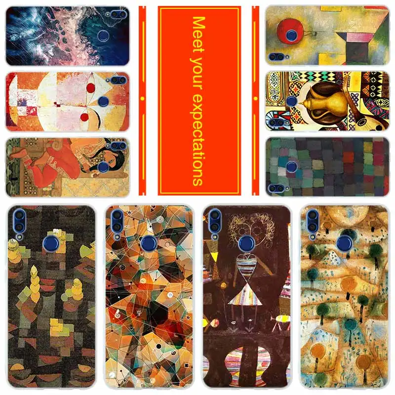 Мягкий силиконовый чехол для Huawei Honor 30 20 Pro 10 9 9X Lite 10i 9a 8a 7a 30s art Paul Klee | Мобильные