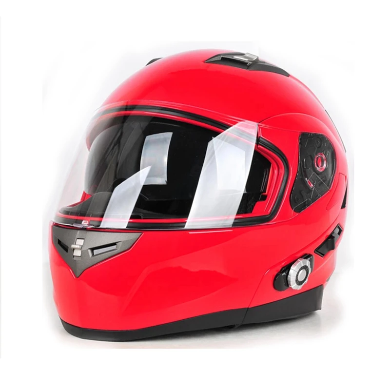 intercomunicador Bluetooth integrado para motocicleta de BM2 S Casco de Moto BT Casco de carreras|helmet cross|full face helmetface helmet - AliExpress