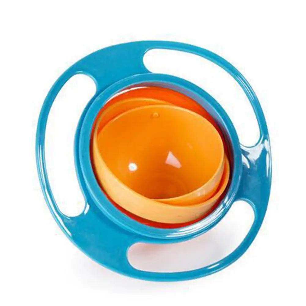 

TPFOCUS 360 Degree Rotary Gyro Shape Balance Bowl for Kids Infant Bbay Feeding High Quality Plate Set Simple Safety 2019