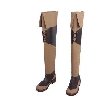 

Anime The Rising of the Shield Hero Costume Raphtalia Cosplay Shoes High Boots Tate no Yuusha no Nariagari Shoes for Adult Women