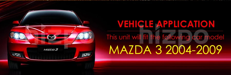 Discount Hizpo Android 8.0 AutoRadio Car DVD Multimedia For MAZDA 3 2004/2005/2006/2007/2008/2009 Navigation GPS Player RAM 4GB ROM 32GB 2