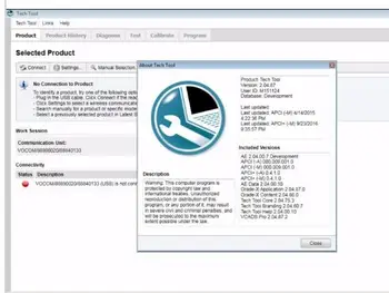 

Tech Tool (TT) 2.04.87 / VCADS Pro 3.04 [2016] (Development))+ keygen+ACPI+update For Volvo CE and TRUCKS unlimited installation