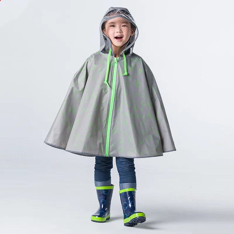 Модный непроницаемый детский дождевик Прозрачный детский плащ-дождевик chubasqueros mujer capa de chuva
