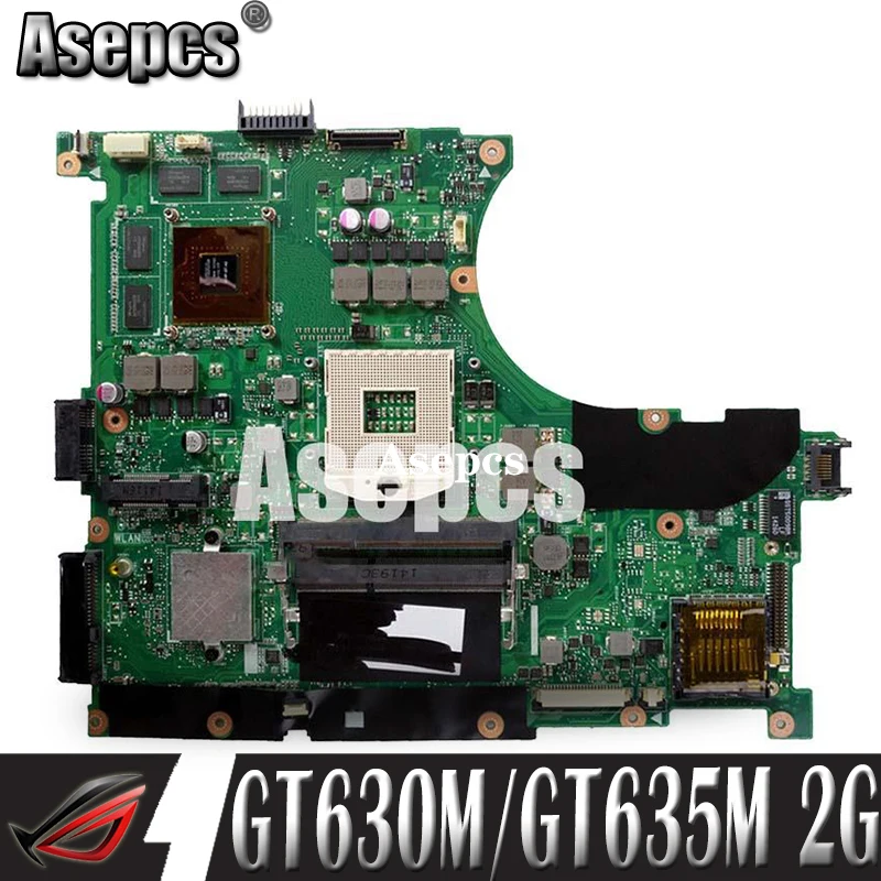 Asepcs N56VJ/N56VM материнская плата для ноутбука ASUS N56VM N56VZ N56VJ N56V Тесты оригинальная материнская плата GT630M/GT635M-2G Поддержка i3 i5 i7