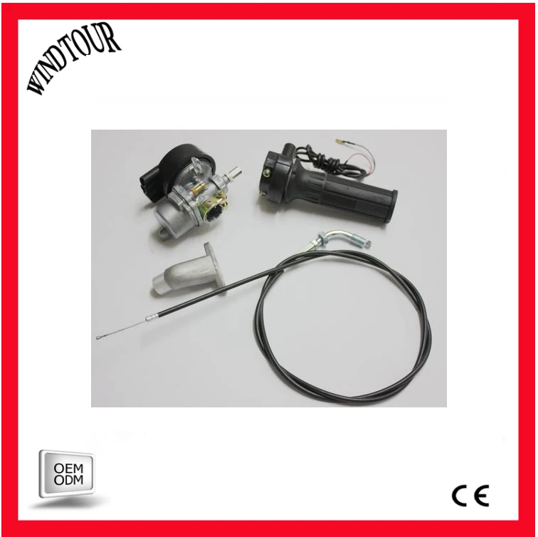 Throttle Handle Cable Carby Carburetor Manifold Motorised Motorized