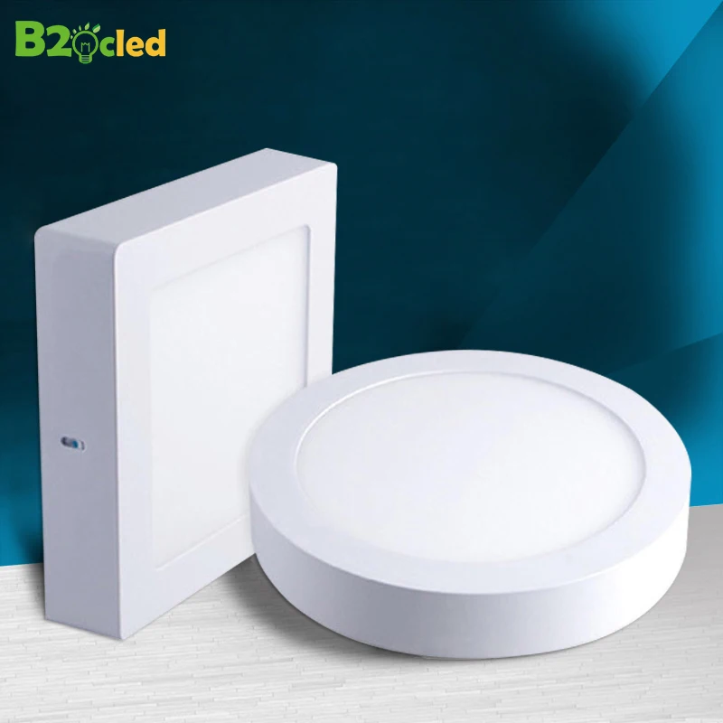 B2ocled теплый белый/холодный белый свет панели СИД 110V 220V 6W 12W 18W 24W Крытый Гостиной