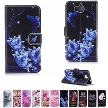 DD biscus для huawei Y5 чехол цветок кошелек кожаный флип чехол для huawei Y6 MYA-L03 U29 L23 L41 L22 Y5III Стенд кожаный чехол