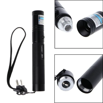 

405nm 5mW 301 Blue-Purple Laser Pointer Pen Lazer Adjustable Focus Visible Beam Pointer Pen Flashlight Presenter Beam Light