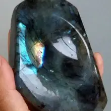 Ddh001355 Природный Лабрадорит Кристалл Кварца Резьба Пепельница