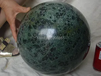 

68LB (31kg) 10.9" RARE NATURAL STROMATOLITE KAMBARA FOSSIL CRYSTALSPHERE BALL HEALING Wholesales Price, Free Shipping