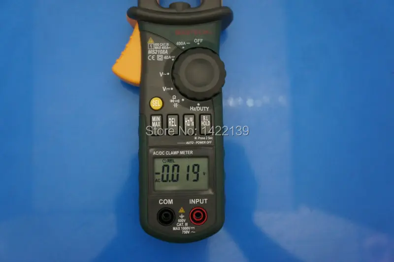 

New MS2108A 4000 Counts AC DC Current Voltage Digital Clamp Meter