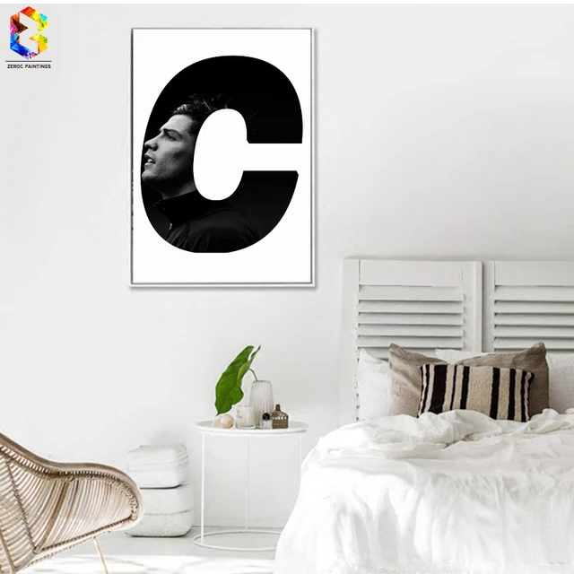 C Quote Canvas Art Print Painting Wall Pictures Poster For Bedroom C Quote Canvas Art Print Painting Wall Pictures Poster For Bedroom Decoration Football Fan