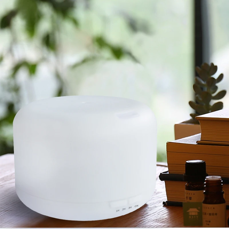 

Ultrasonic Aromatherapy Humidifier Essential Oil Diffuser Air for Home Mist Maker Aroma Diffuser Fogger LED Light 300ML