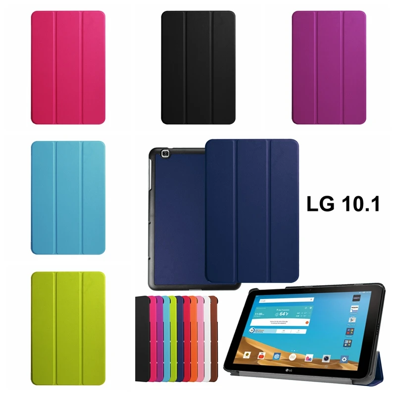 Ультратонкий смарт-чехол для LG Gpad 2 V940 10 1 дюйма держатель тройного сложения из