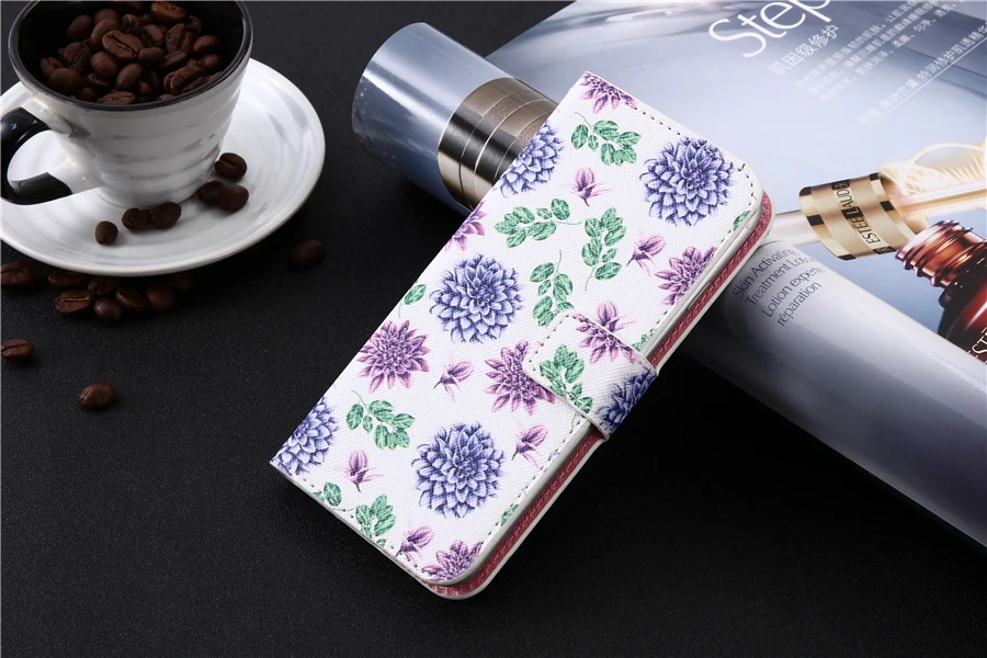 Cartoon Wallet Case for Prestigio Muze G5 H5 J5 U3 V3 LTE 5522 5523 5524 3515 3495 Wize Y3 3406 DUO PU Leather Cover Phone Bag