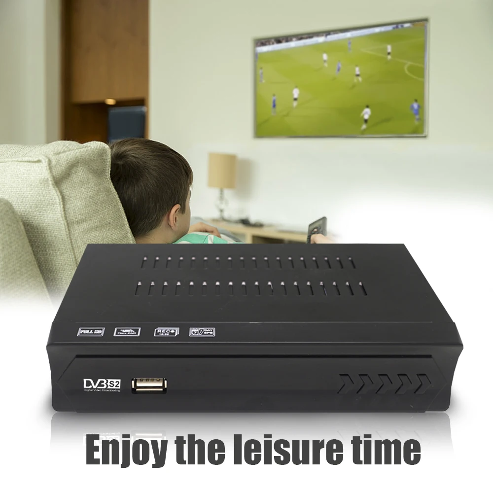vmade DVB-S2 HD Receptor Digital Tv Box DVB S2 M5 Satellite TV Receiver h.264 MPEG4 support IPTV Youtube cccam BissVu TV Decoder