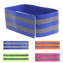 Спорт на открытом воздухе ночь бег велосипед безопасности отражательная полоса на руку ремень